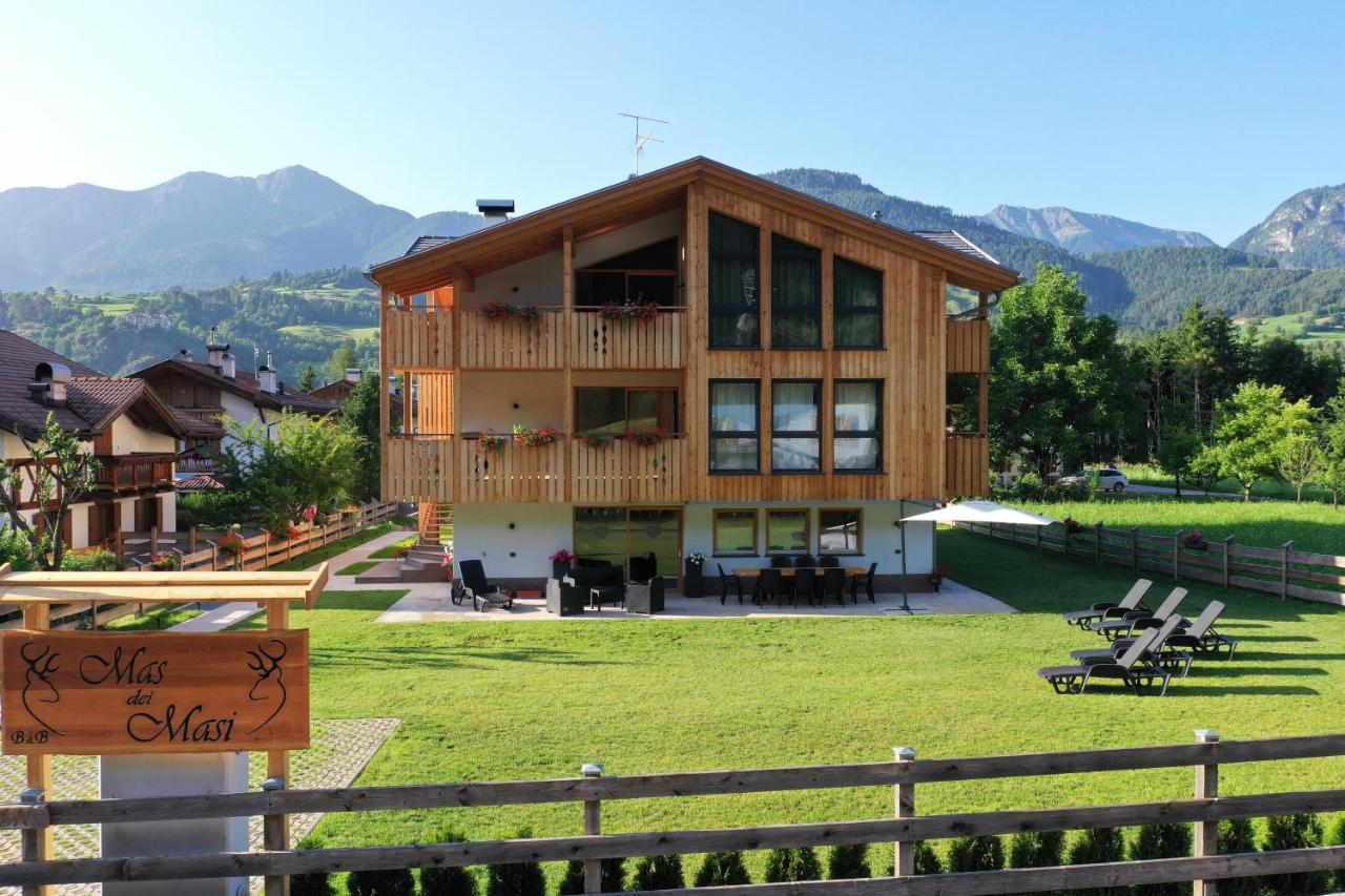 Mas Dei Masi Hotel Cavalese Bagian luar foto