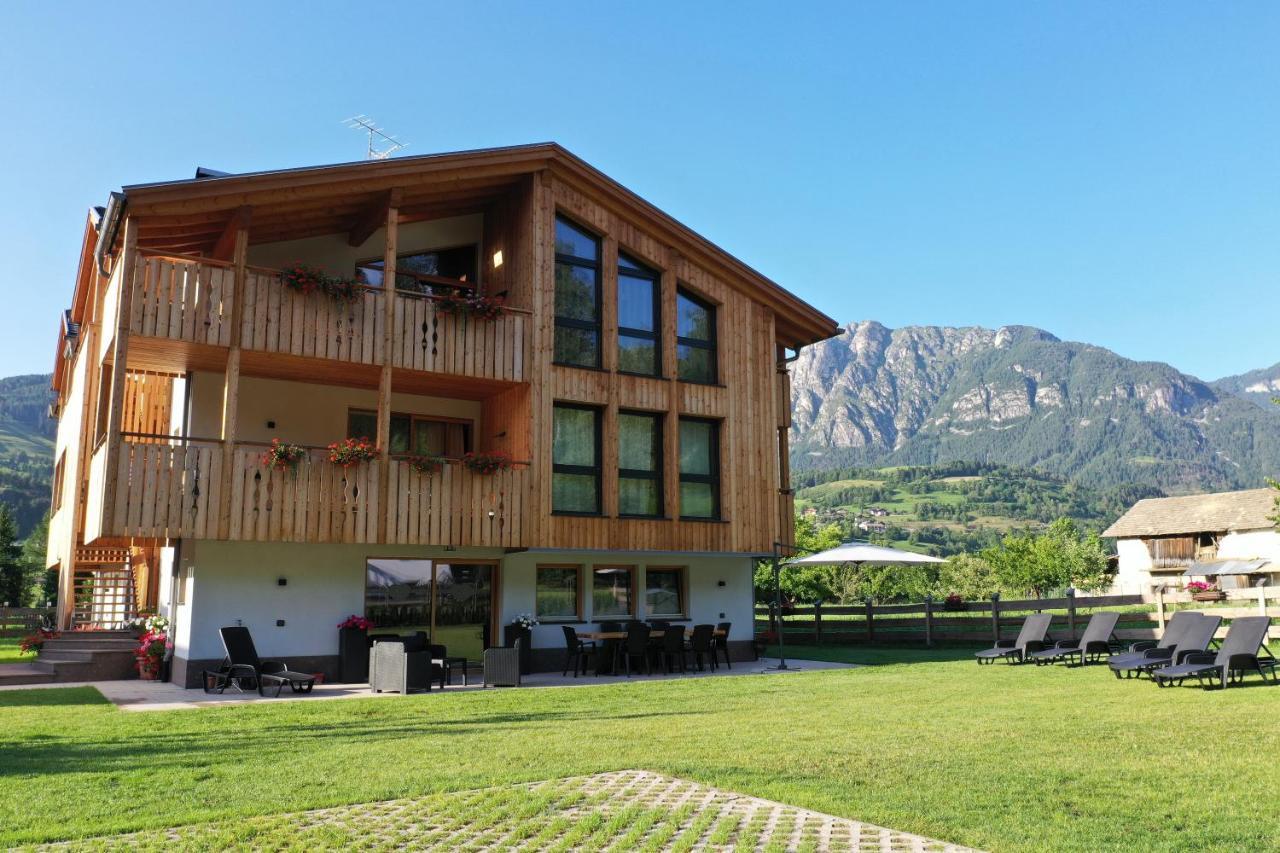 Mas Dei Masi Hotel Cavalese Bagian luar foto