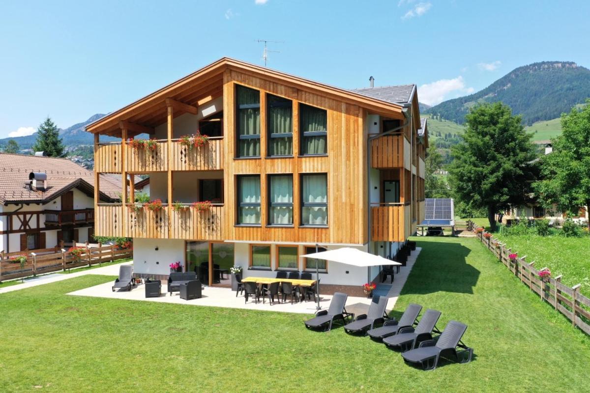 Mas Dei Masi Hotel Cavalese Bagian luar foto